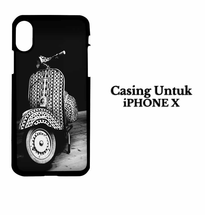 Casing IPHONE X Vespa Hardcase Custom Case Se7enstores