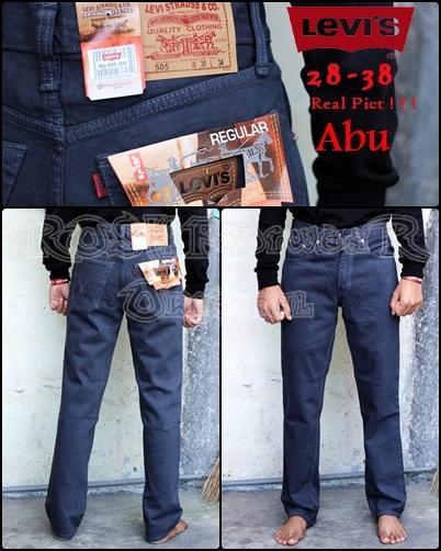 Celana Levis 505 Standar Lurus Jeans Pria (Best Seller)