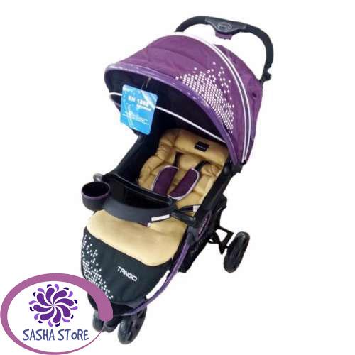 SS Lightweight Baby Stroller - Kereta Dorong Bayi - Babyelle Tango S-509 - Ungu