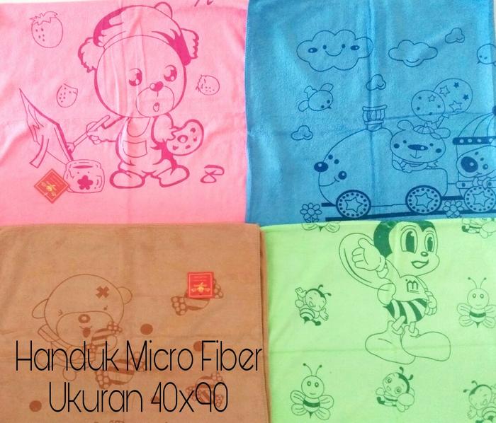 Catell Love Handuk Bayi Carter Microfiber Karakter Lembut 40x90 cm