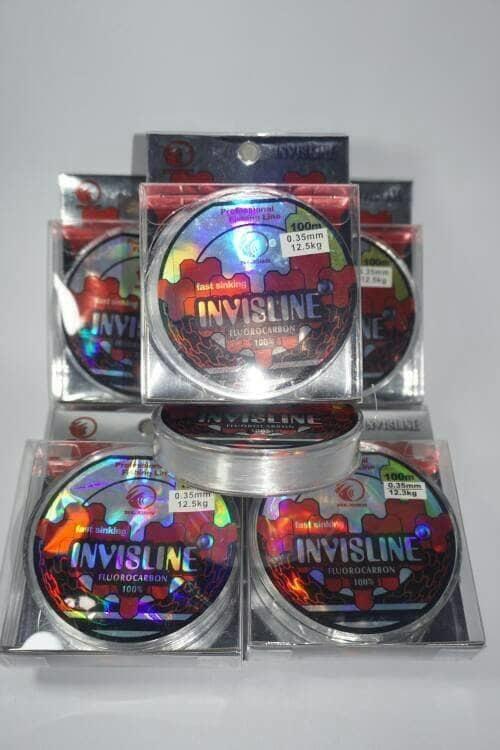 TALI BENANG SENAR PANCING LAUT / EMPANG INVISIBLE ALAT PANCING 100m - v4UXo2