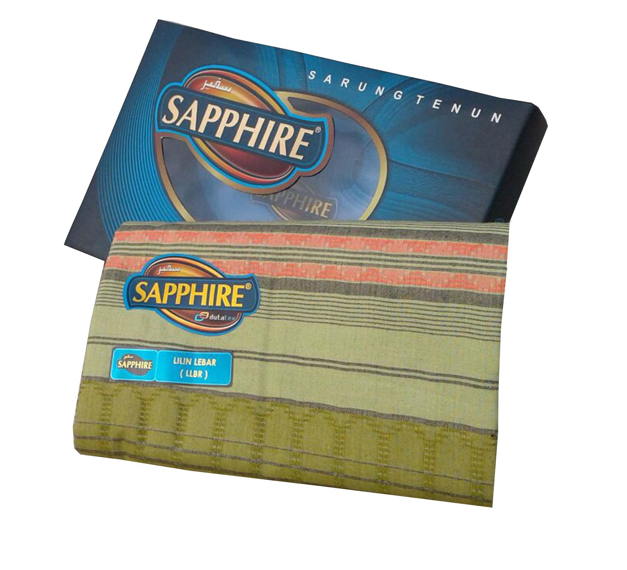 Diky/ Sarung Pria/ Sarung Sapphire/ Sarung Tenun/ Sarung 100% Indonesia/ Sarung Pekalongan/ Sarung Simple/Sarung motif lilin lebar