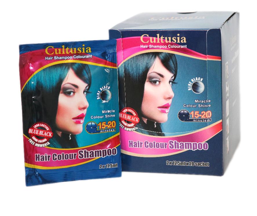 Cltusia Shampo Blue Black 25 ml (3PCS)
