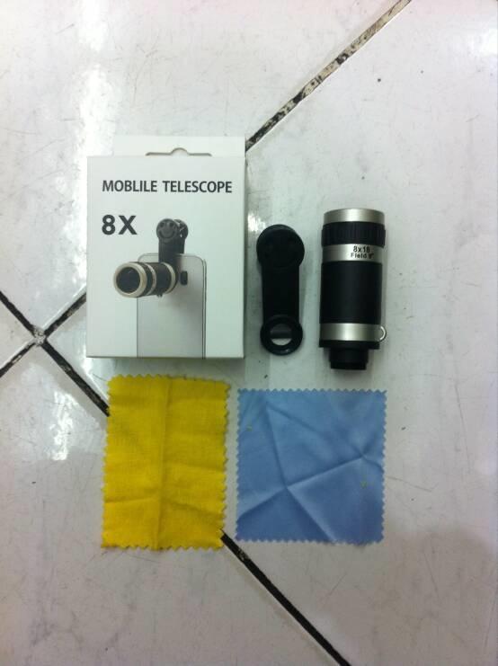 PALING DICARI Lensa Telezoom Telescope 8x For HP Smartphone Tele Zoom Jepit Focus PROMO TERLARIS