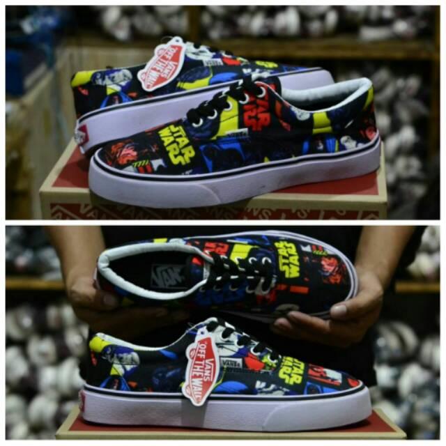 Sepatu sneaker pria sepatu Vans starwars waffle ICC
