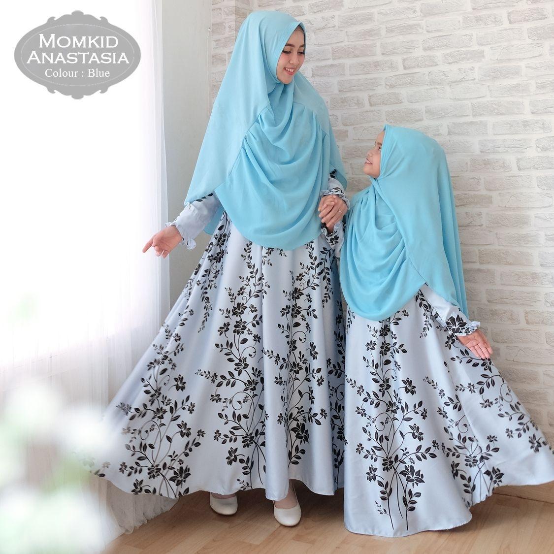 Key&kay88 gamis muslim syar'i maxmara anastasia ibu dan anak couple
