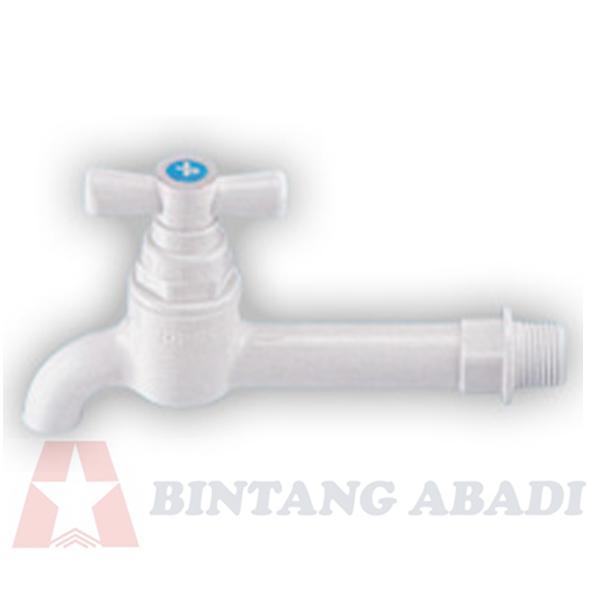 Termurah Jopex Keran Air Tembok Long PVC 1/2