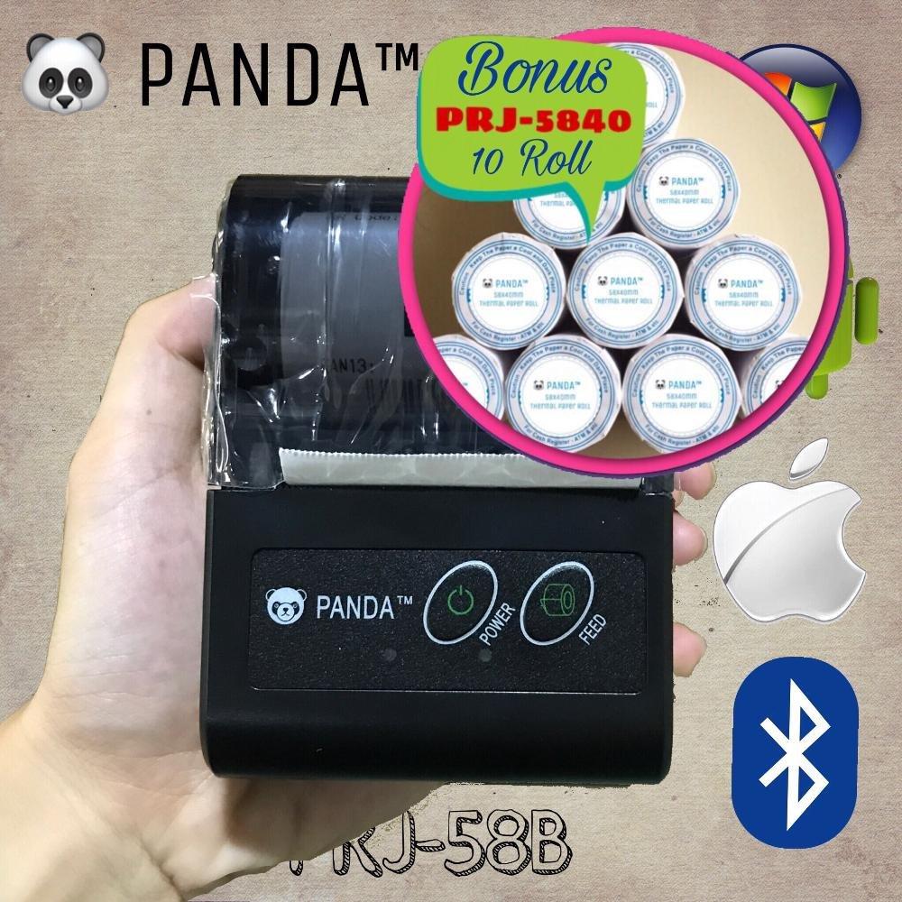 SPESIAL PRINTER BLUETOOTH PPOB STRUK KERTAS 58MM THERMAL PANDA PRJ-58B BUAT PAYTREN-SBPAY-SIMPLEPAY BISA BUAT KASIR SUPPORT PAWOON-KUDO-LOYVERSE-KASIR PINTAR