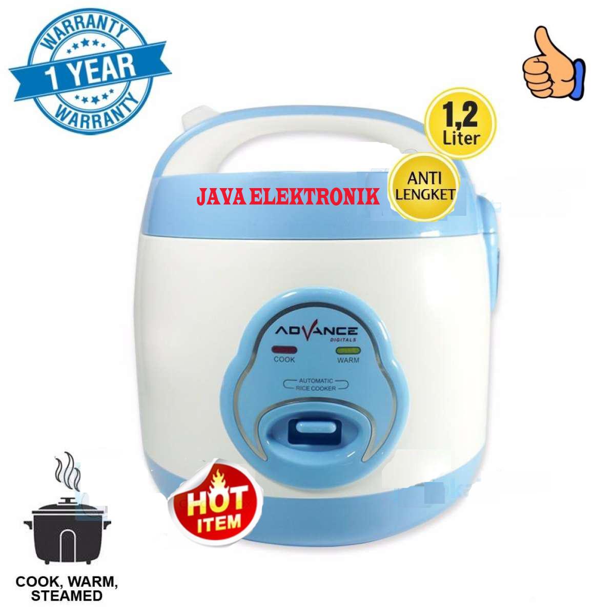 Advance Rice Cooker G-15X Penanak Nasi Otomatis Serbaguna Mini 1,2 Liter GARANSI RESMI