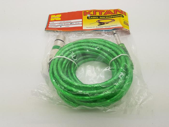 Kabel mic 5 meter Merk KITANI
