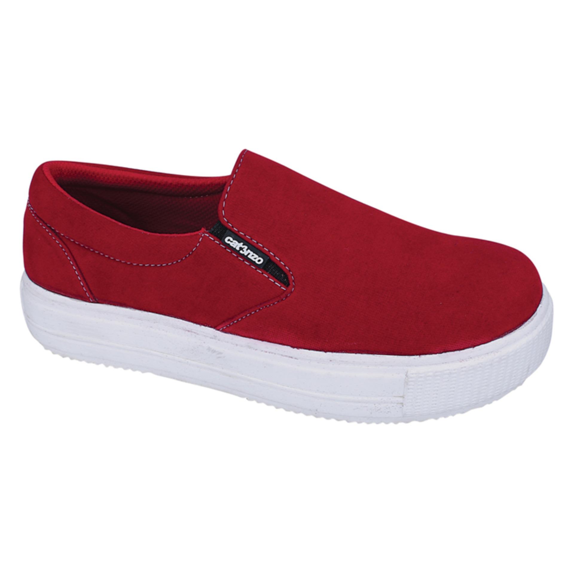 Catenzo Jual Sepatu Boots Casual Wanita Ye 090 Bahan Synthetic Warna Sepatu Casual Wanita Bahan Synthetic Red Tpr Outsole