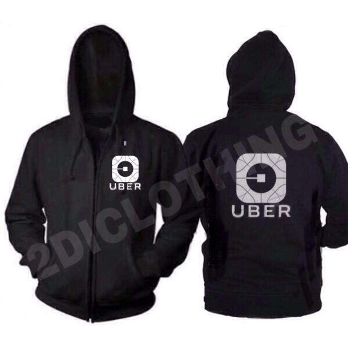 Jaket Uber Versi Baru / Jaket Uber App New Logo / Jaket Uber Driver - Kw2vty