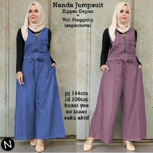 TOKO KIRANA SURABAYA BAJU JUMSUIT WANITA NANDA JUMPSUIT
