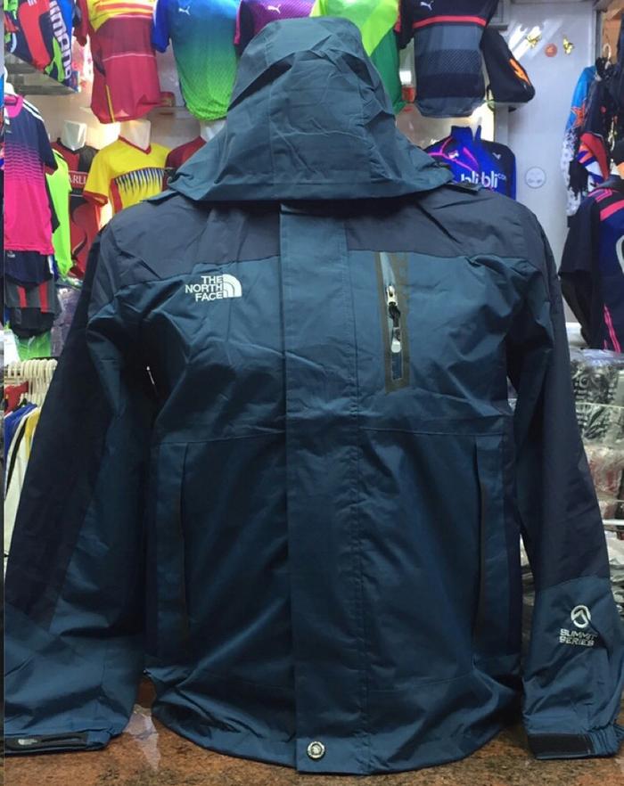 JAKET GUNUNG IMPORT TNF SUMMIT SERIES 1630 WARNA DONGKER/NAVY - gLA5e3