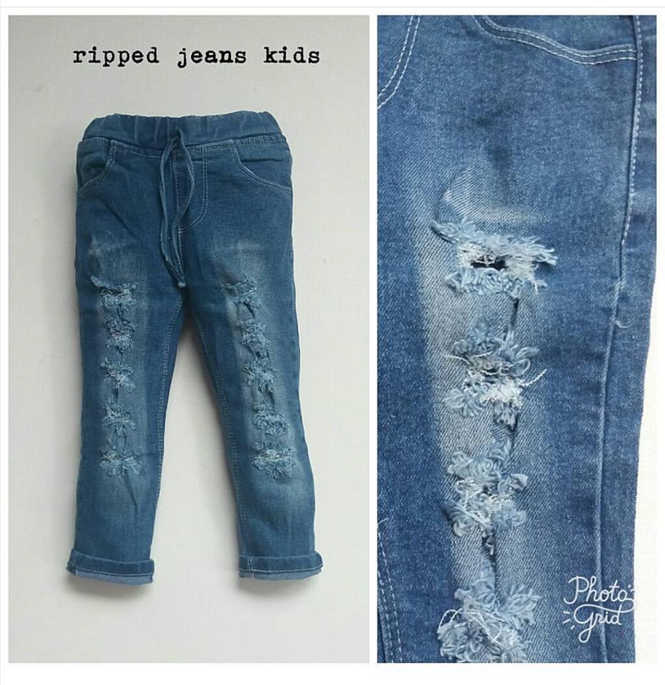 Celana Jeans Anak Ripped