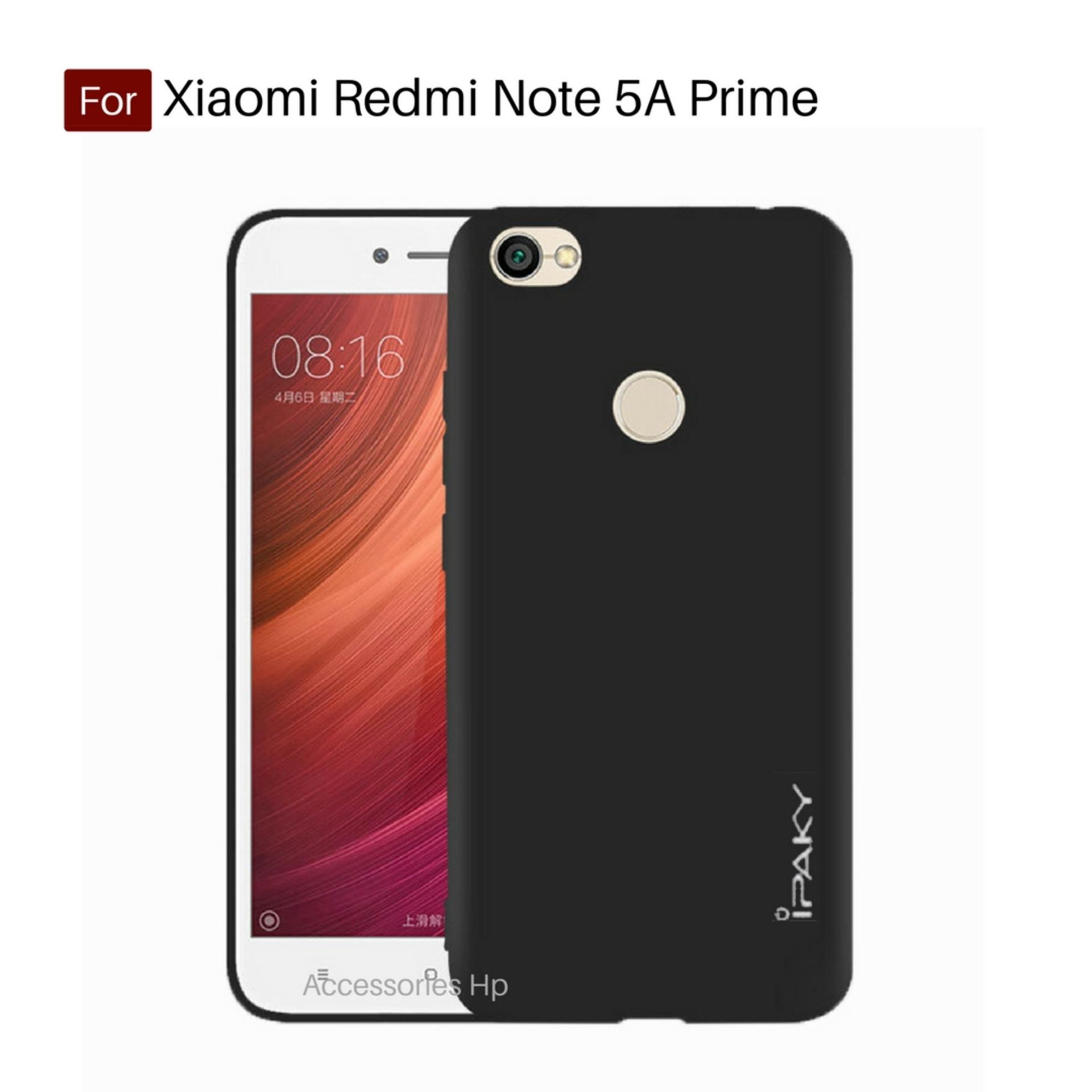Accessories Hp iPaky Super Slim Matte Anti Fingerprint Hybrid Case For Xiaomi Redmi Note 5A Prime - Black