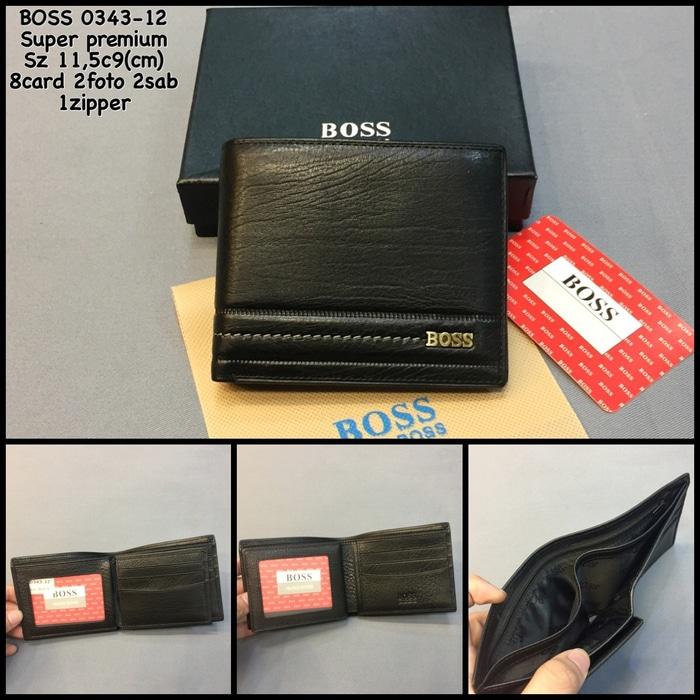Dompet Hugo Boss 0343-12 Suprem Dompet Cowok Dompet Murah Dompet Kulit