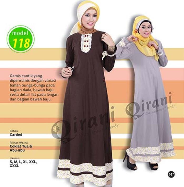 GAMIS QIRANI 118/ GAMIS PREMIUM/ BUSANA MUSLIM WANITA