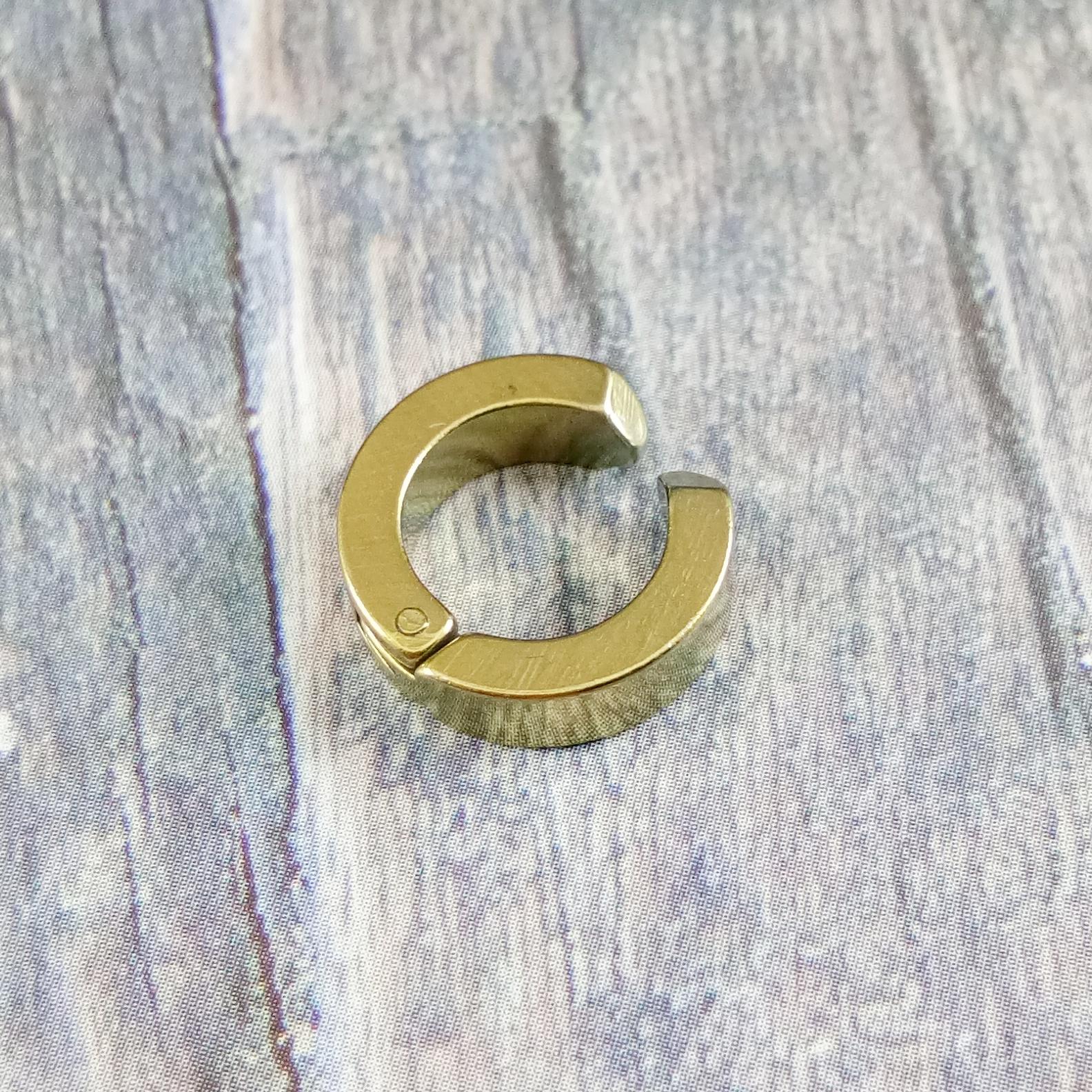Anneui - BP0013 Anting jepit pria - wanita keren - 13mm 3mm