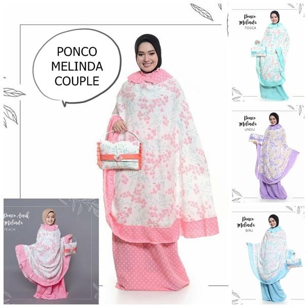 MUKENA RAYON PONCO MELINDA - MUKENA COUPLE IBU ANAK TANPA KEPALA WARNA PASTEL - HOT PROMO Couple Ungu