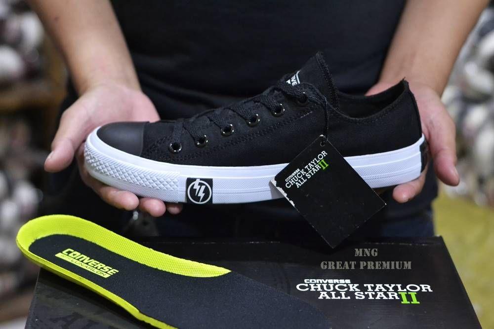 Sepatu Converse Gaya Pria Kasual Trendi Terkini Slip On Boots Vans Pantofel Terbaru Coklat