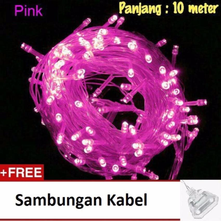 Lampu Tumblr Light Murah 10 METER / Lampu Hias ELT N-1031 7STAR Dekorasi Dan Hias Tumblr Natal Twinkle Light 10 Meter FULL + Ada Colokan Sambungan