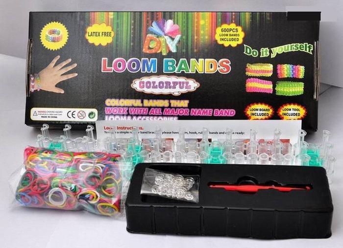 Rainbow Loom Bands - Starter Kit 600pcs Karet (Harga Termurah)!!