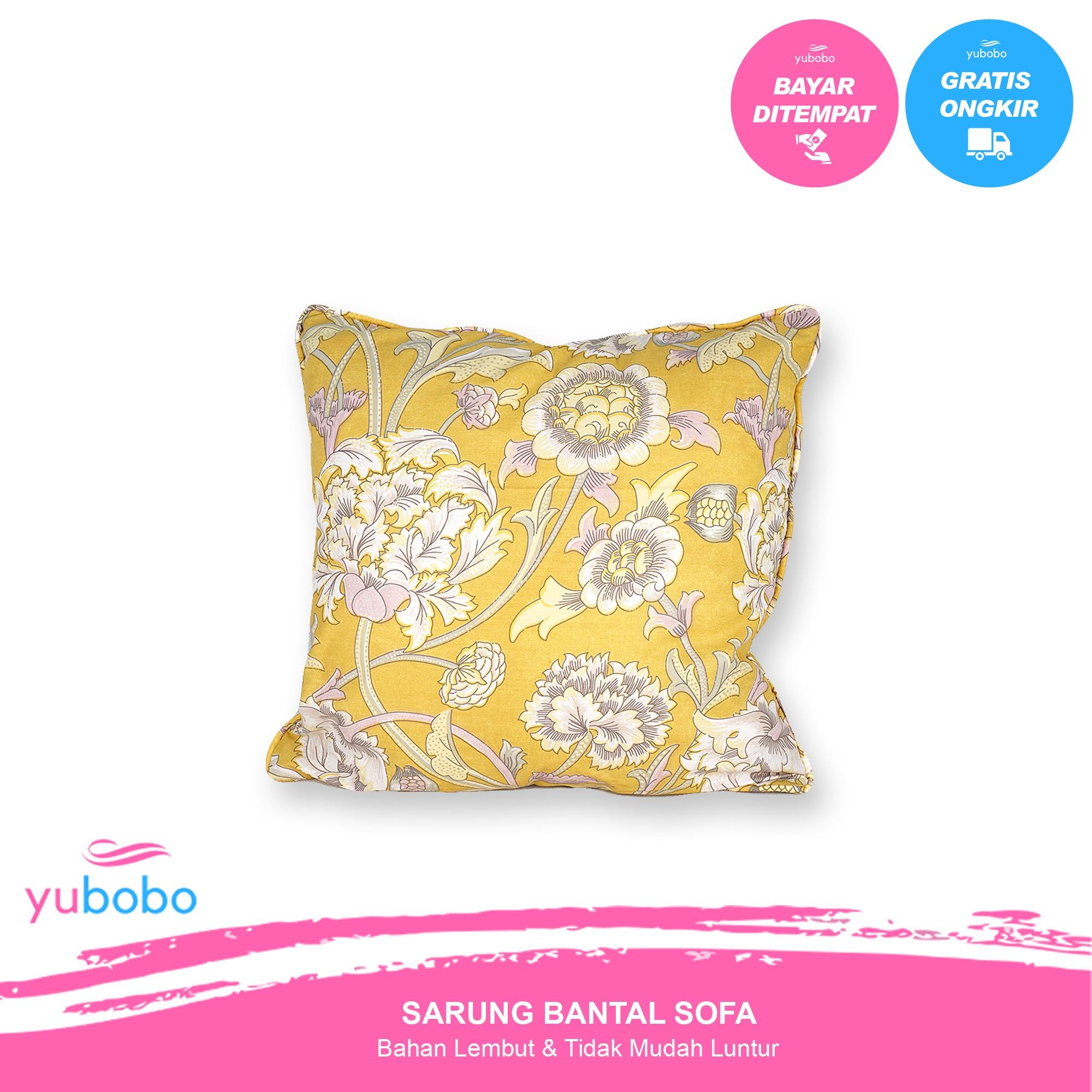 Yubobo - Paket 1 Pcs (Bantal + Sarung) Promo Bantal Sofa (Bantal + Sarung) Bantal / Kursi Tamu - Bantal Standar Hotel