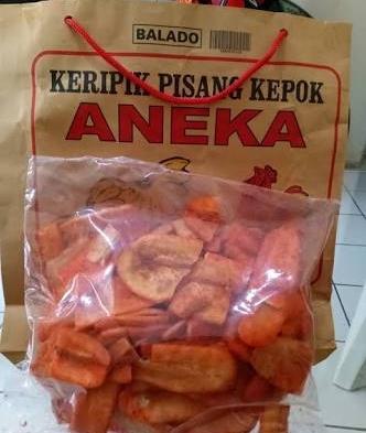 KERIPIK PISANG KEPOK BALADO ANEKA YENYEN LAMPUNG