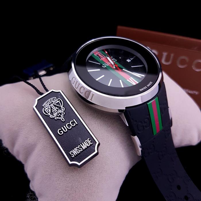 Jam Tangan Wanita & Pria Merk Gucci Unique Type : 1142 Baterai