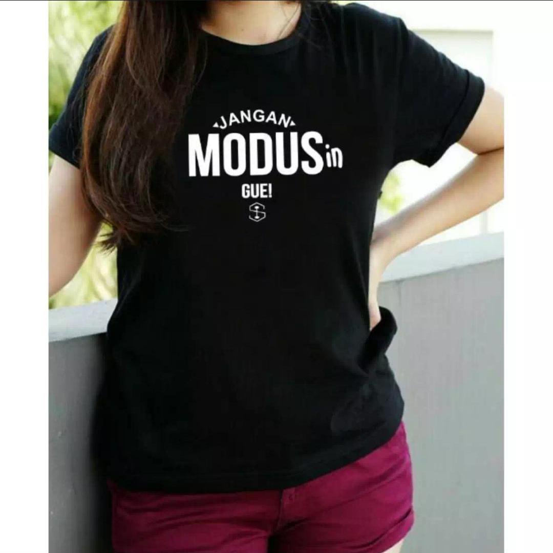 tokolobo kaos wanita Jangan modusin gue