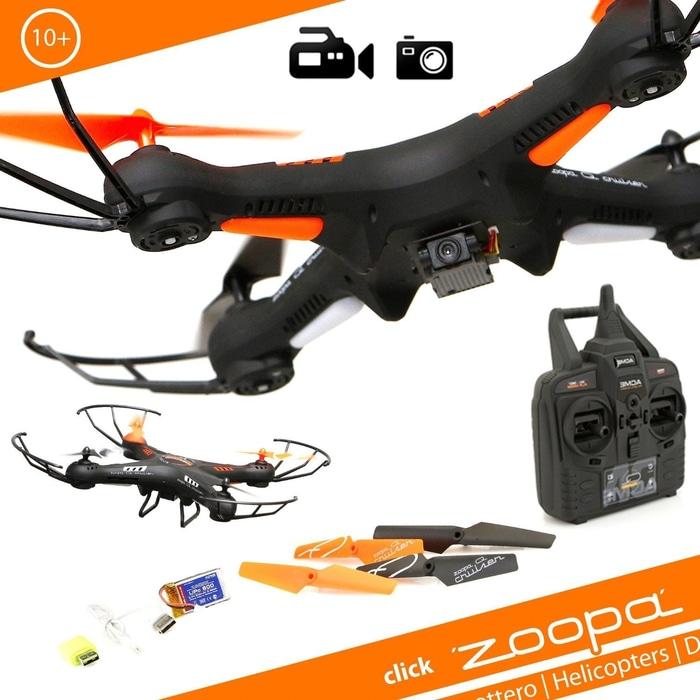 DRONE ZOOPA Q 420 CRUISER RC QUADCOPTER DRONE W/ HD CAMERA