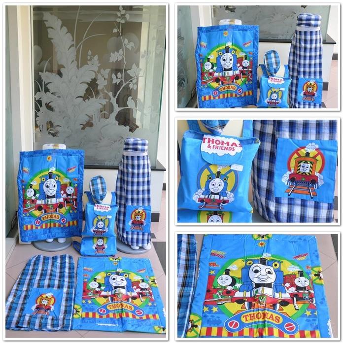 Set Sarung Thomas (XS) / PERLENGKAPAN SHOLAT / ALAT SHOLAT / SARUNG / SARUNG ANAK / SARUNG KARAKTER ANAK / SARUNG ANAK MURAH / SARUNG ANAK BERKUALITAS / BEST SELLER