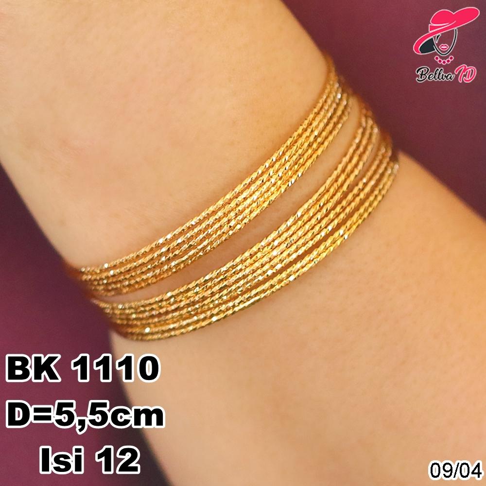 Gelang Keroncong Emas Gerigi Halus Ekslusif Terbatas K 1110