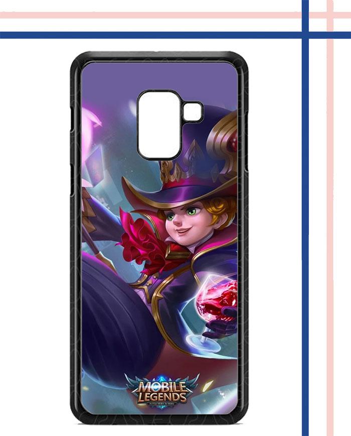 Casing HARDCASE Bergambar Motif Mobile Legend Harley Mage Genius U0263 untuk Handphone Samsung Galaxy A8 2018 Case