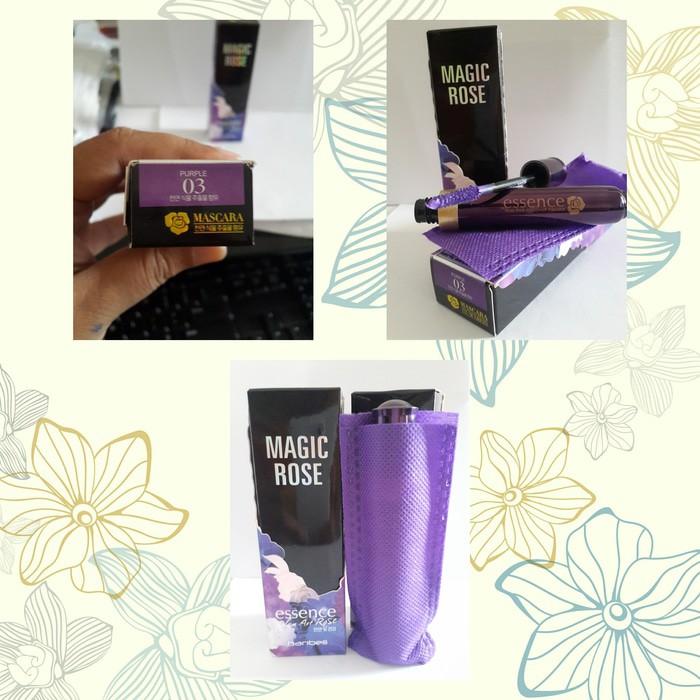 Promo PURPLE/UNGU ( 03 ) MASCARA MAGIC ROSE ESSENCE HANBEILI 1604 Terlaris Dan Termurah
