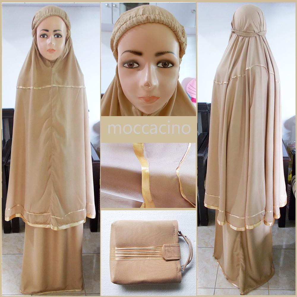 Mukena Bali Anak Polos 2-3 th Unik Lucu Ekslusif Warna Putih