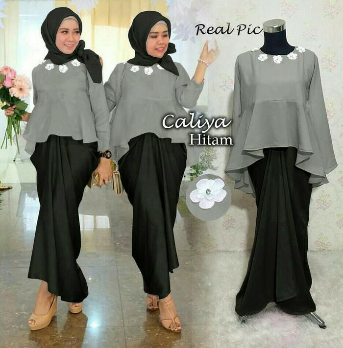 GAMIS PESTA CALIYA MURAH IBU HAMIL