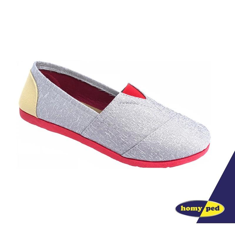 HOMYPED HPL 1725 Sepatu Slip On Wanita L Grey