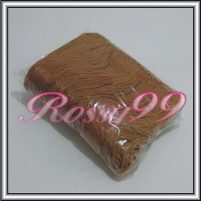 Talikur Nylon Coklat Emas C4 Tali Kur Aksesoris Name Tag Gantungan - hQYbSw