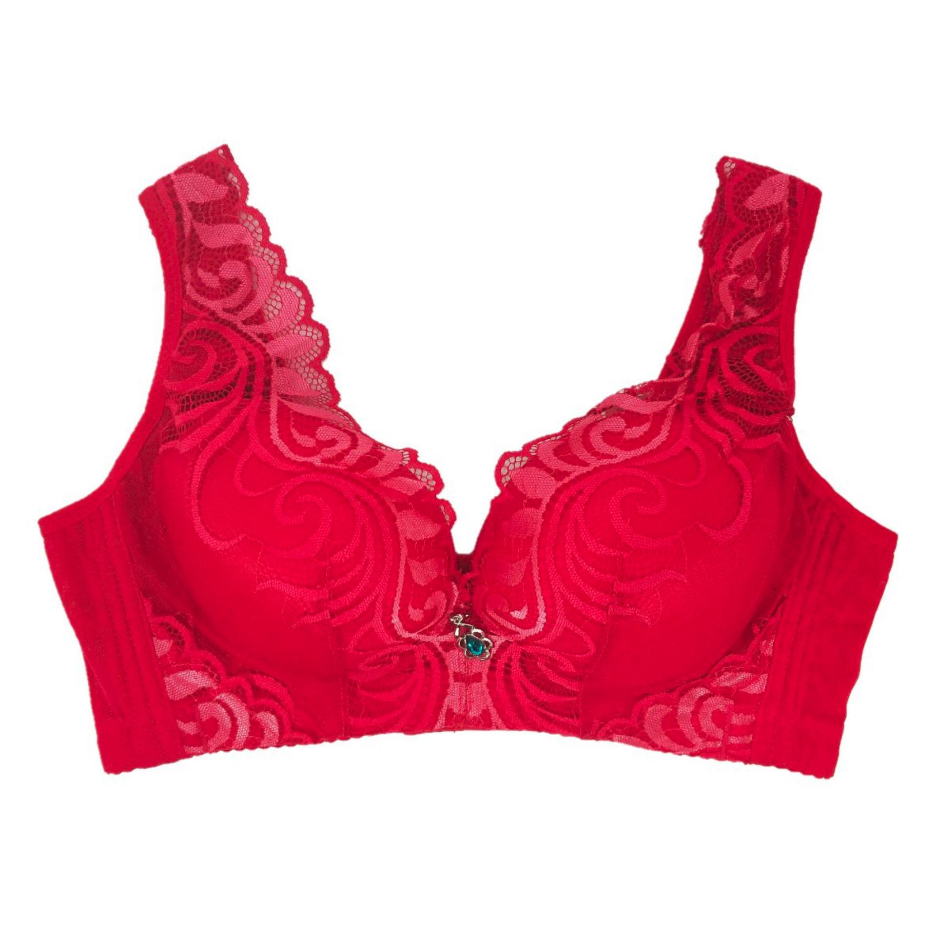 WEITECH BRA MOTIF BROKAT CANTIK TANPA KAWAT TALI ELASTIS 8185