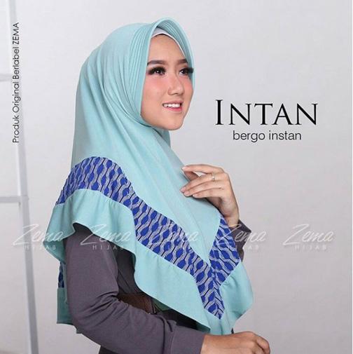 Zema Intan Jilbab Instan