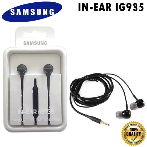 Samsung Handsfree / Headset IN-EAR IG935 High Quality - BLACK