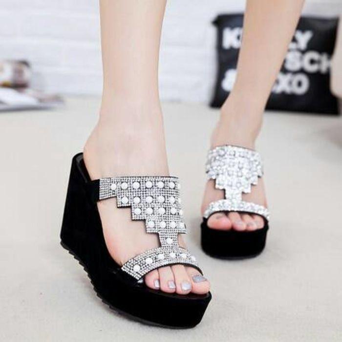 Sendal Wedges Wanita DYANA PERMATA Sandal Wanita Berkualitas!