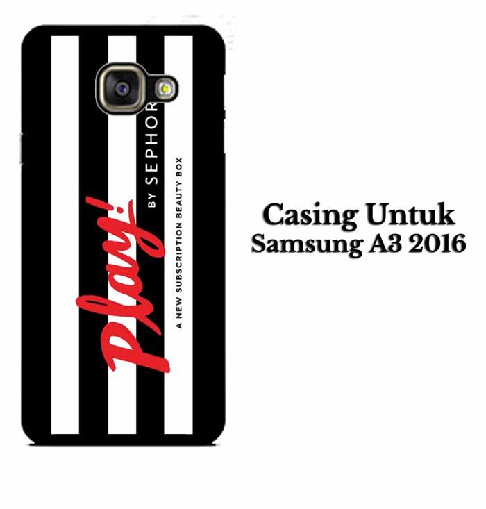 Casing SAMSUNG A3 2016 Play by Sephora Hardcase Custom Case Se7enstores