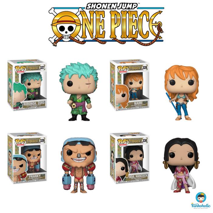 Funko POP! Set Promotion - One Piece (Roronoa Zoro, Nami, Franky, Boa)