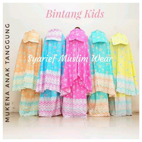 Mukena Anak Katun Bali Super - Model Setelan