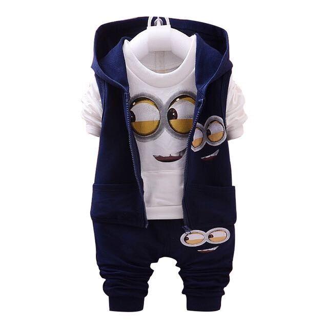 D.N.Y.H Shop Minion Smile Navy KS / Baju Muslim / Kemeja Dress / Tunik / Atasan Wanita / Dress Wanita / Blouse Jumbo / Dress Jumbo / Dress Muslim / Blazer Jumbo / Baju Kerja / Syari / Gamis / Baju Koko / Jumpsuit