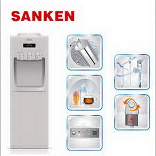 Sanken Dispenser HWD760 Putih (3 Kran Hot Cool Normal)