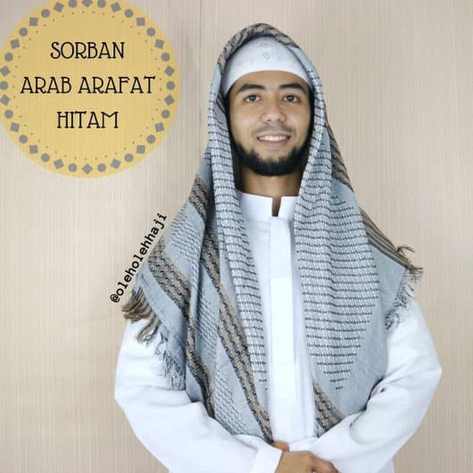 Nabawi Sorban Arab Arafat - Abu-abu Coklat